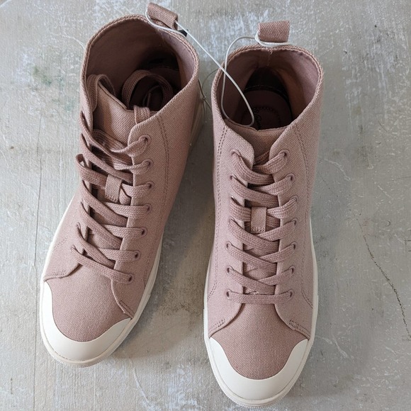 Universal Thread Mauve High Top Canvas Sneakers Size 8.5 NWT - Picture 3 of 7